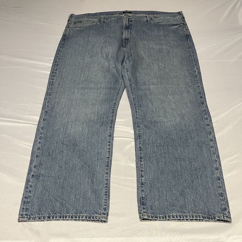 Polo Ralph Lauren Hampton Relaxed Straight Jeans Men's 48x30 Vintage Wash